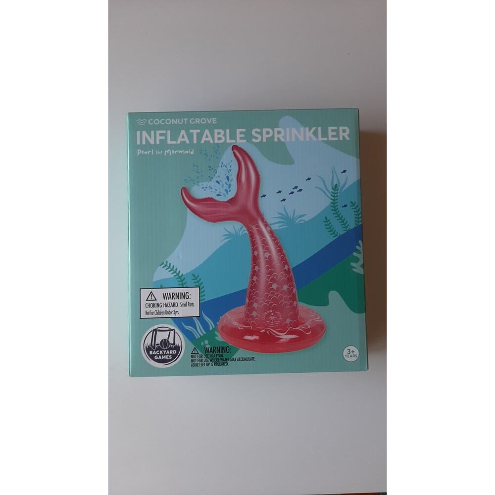 Inflatable Sprinkler Pearl the Mermaid